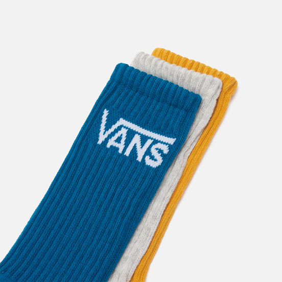 Комплект носков Vans Classic Crew 3-Pack Golden Glow
