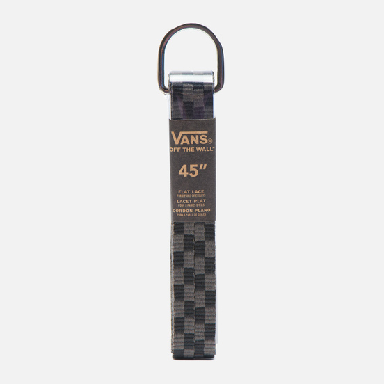Шнурки Vans Check 45 Black/Charcoal