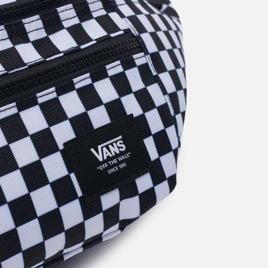 Сумка на пояс Vans Ward Cross Body P Black/White Check