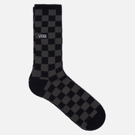 Носки Vans Checkerboard Crew Black/Charcoal