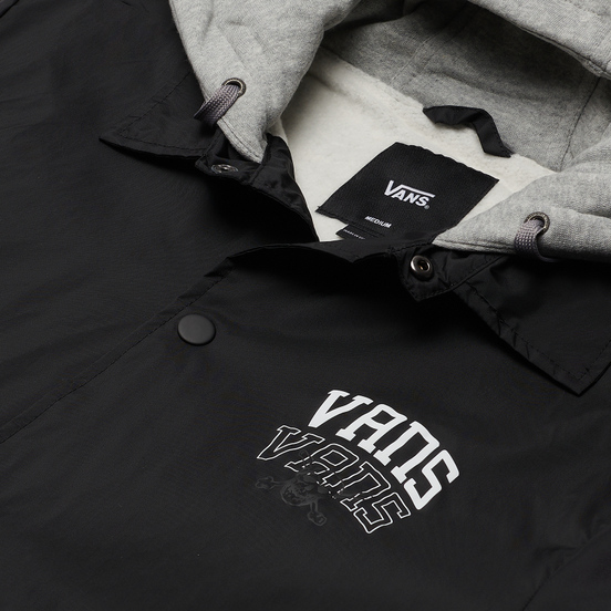 Мужская куртка ветровка Vans Riley New Varsity Black
