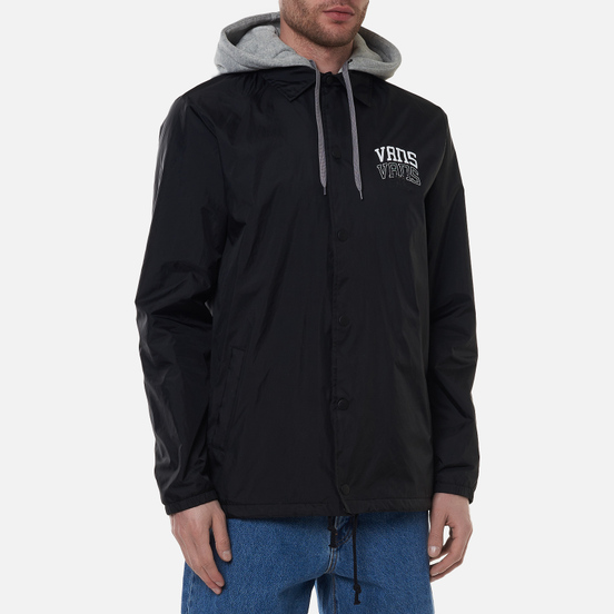 Мужская куртка ветровка Vans Riley New Varsity Black