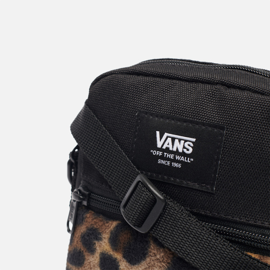 Сумка Vans Bail Shoulder Black/Leopard Print