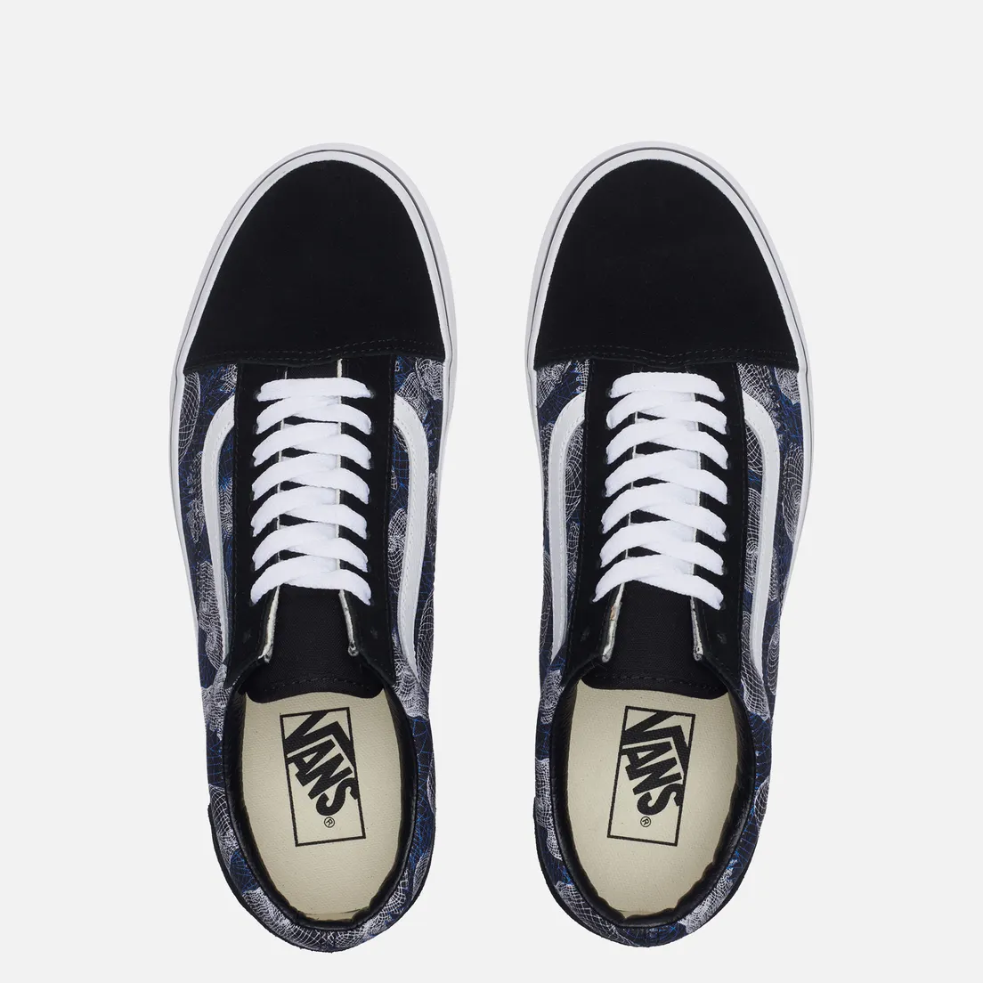 Vans Мужские кеды Old Skool Wireframe Skulls