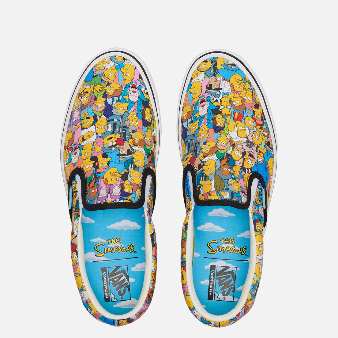 Vans Мужские кеды x The Simpsons UA Slip-On ComfyCush Springfield