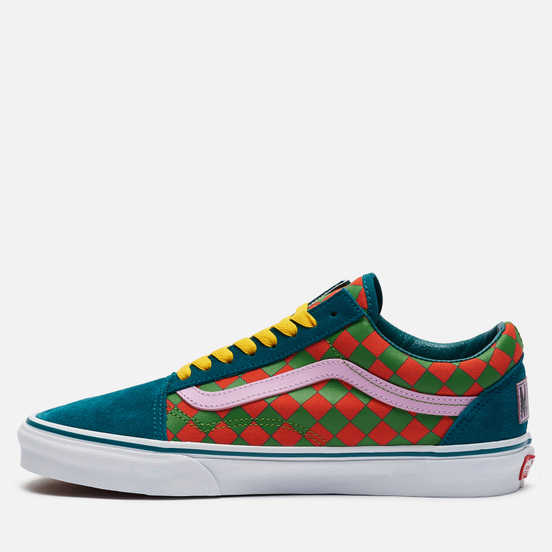 Кеды Vans x The Simpsons UA Old Skool Moe's Green/Yellow/White