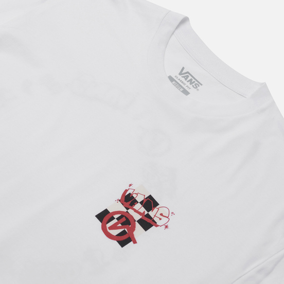 Мужская футболка Vans SS Crew White