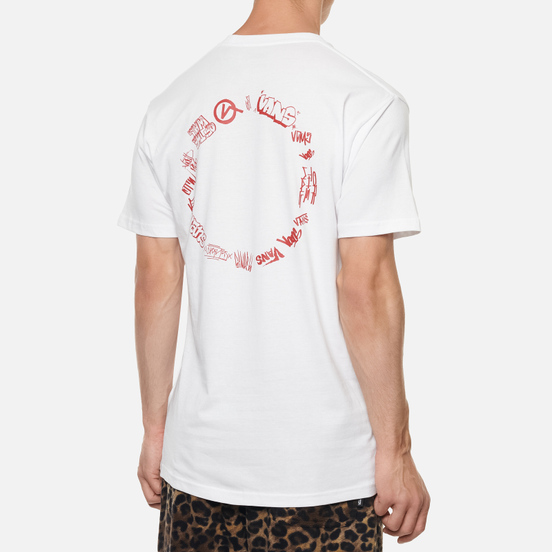 Мужская футболка Vans SS Crew White