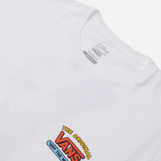 Мужская футболка Vans x The Simpsons Family White