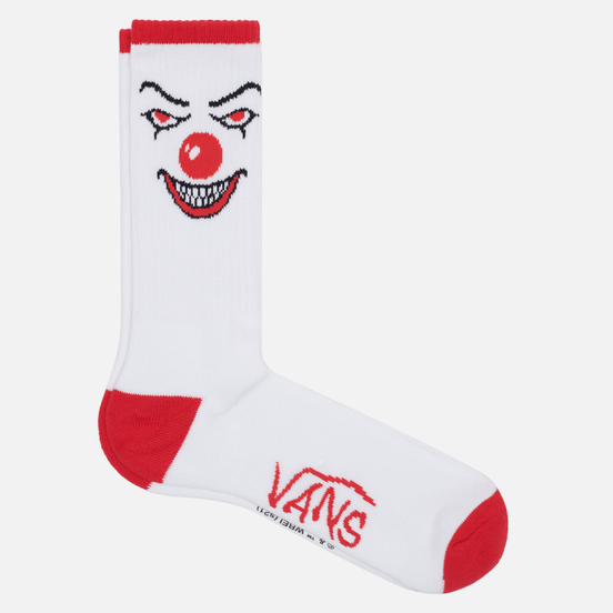 Носки Vans x Horror Crew It White/Red