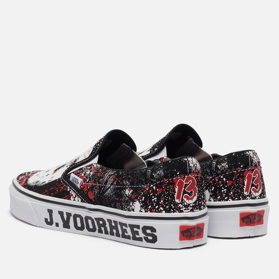Vans Мужские кеды x Horror Classic Slip-On Friday The 13th
