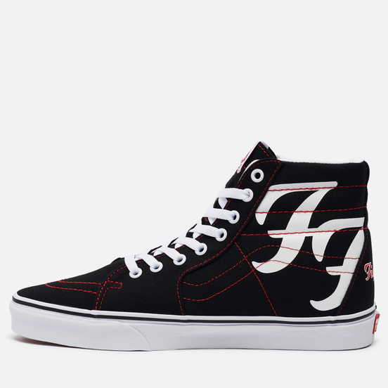 Мужские кеды Vans x Foo Fighters SK8-Hi Black/White