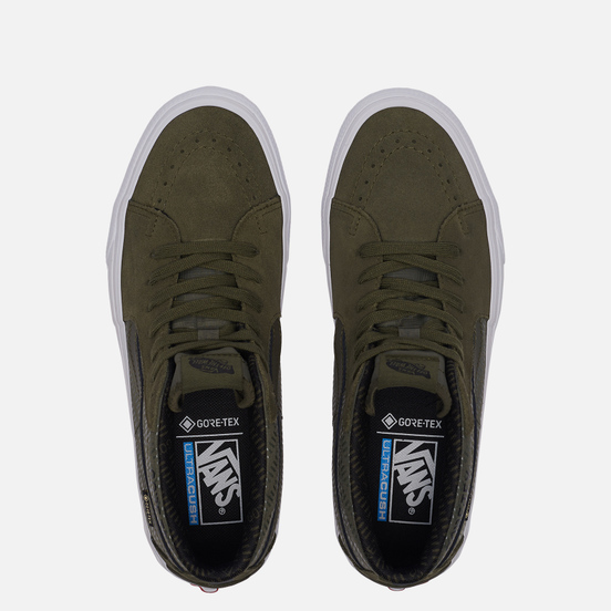 Мужские кеды Vans SK8-Mid Gore-Tex Grape Leaf/True White