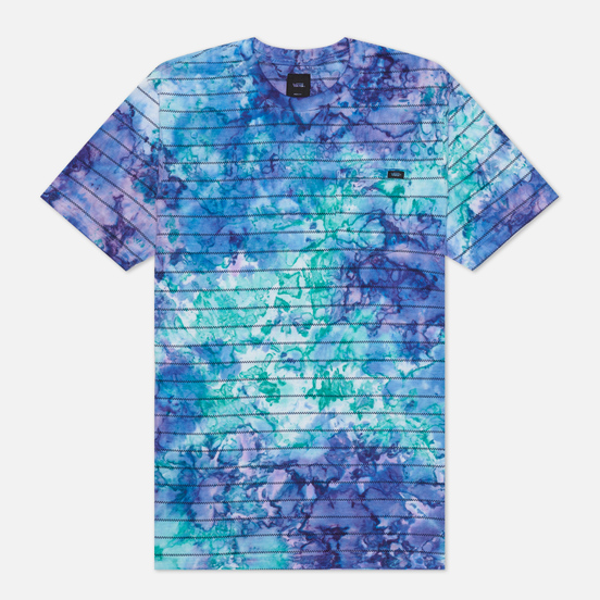 Мужская футболка Vans Tie Dye Checkerstripe English Lavender