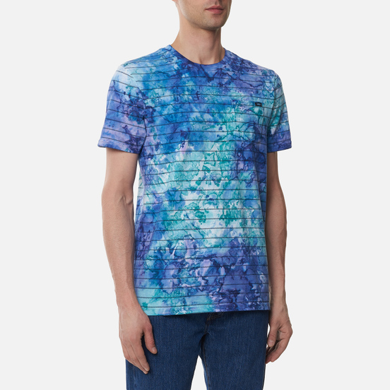 Мужская футболка Vans Tie Dye Checkerstripe English Lavender