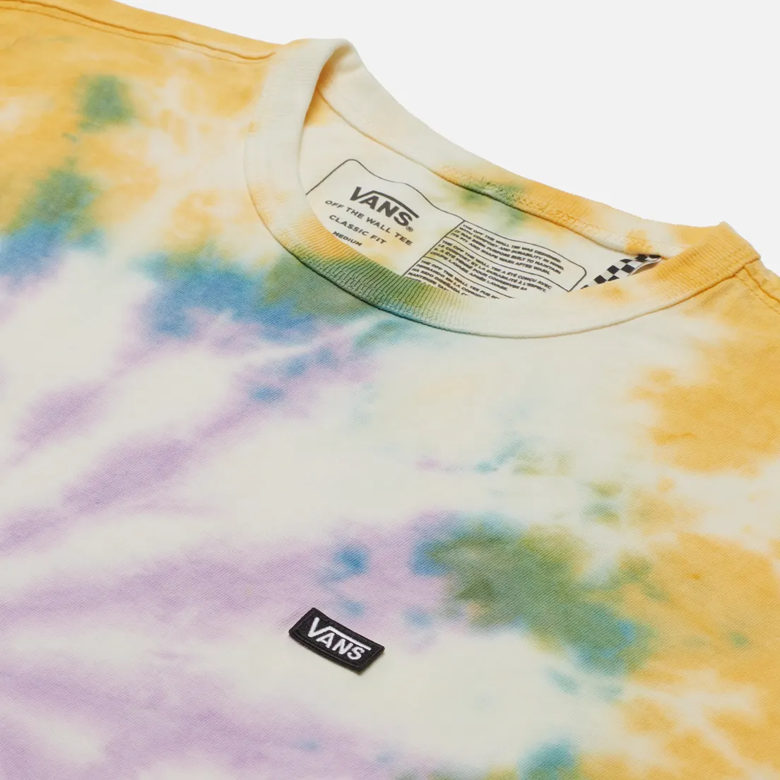 Vans Мужской лонгслив Off The Wall Classic Spiral Tie Dye