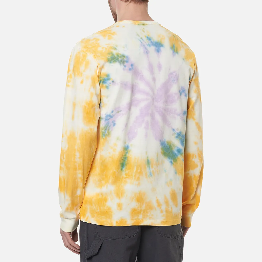 Vans Мужской лонгслив Off The Wall Classic Spiral Tie Dye