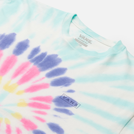 Мужская футболка Vans Drop V Spiral Tie Dye Rainbow Spectrum Tie Dye