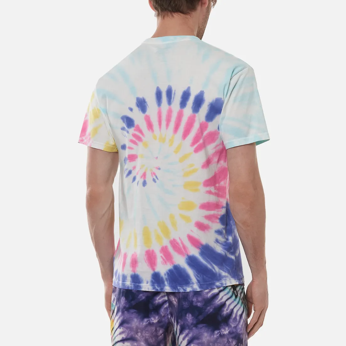Vans Мужская футболка Drop V Spiral Tie Dye