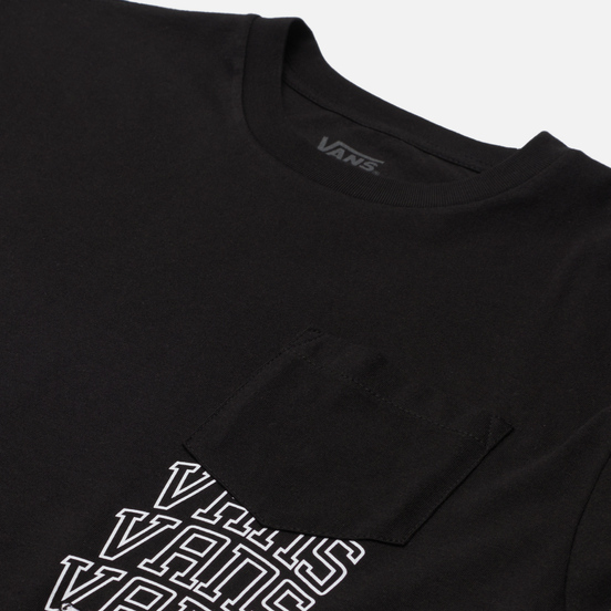 Мужская футболка Vans New Varsity Pocket Black