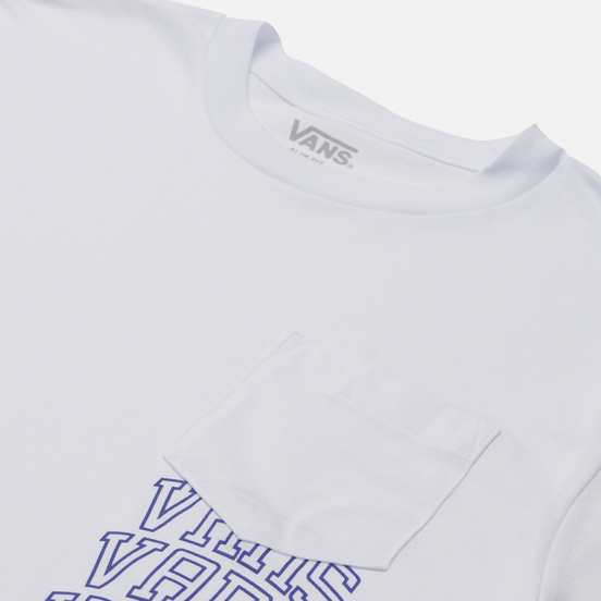 Мужская футболка Vans New Varsity Pocket White
