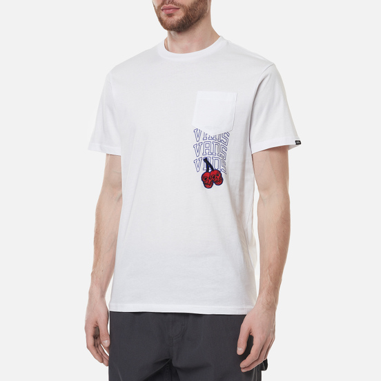 Мужская футболка Vans New Varsity Pocket White