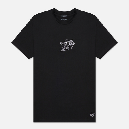 Мужская футболка Vans Love Hate Classic, цвет чёрный, размер XS