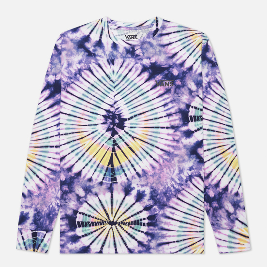 Мужской лонгслив Vans LS Burst Tie Dye English Lavender