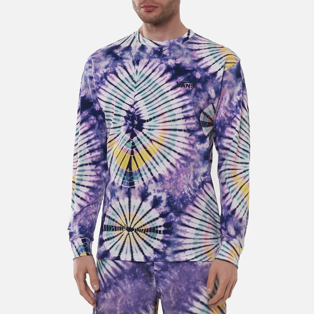 Vans Мужской лонгслив LS Burst Tie Dye