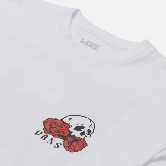 Мужской лонгслив Vans Rose Bed White