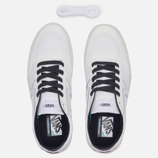 Мужские кроссовки Vans Lowland CC FT Flamez True White/Black