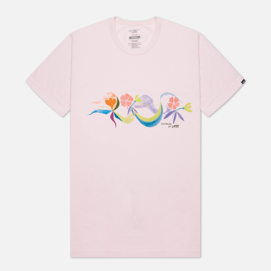 Мужская футболка Vans x Chris Johanson Floral Powder Pink