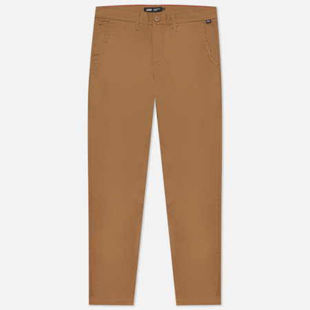 Мужские брюки Vans Authentic Chino Slim, цвет коричневый, размер 36
