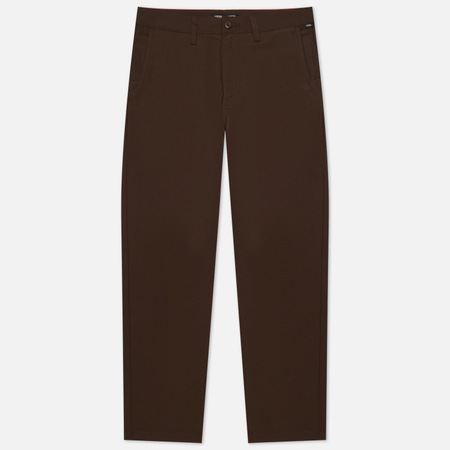 Мужские брюки Vans Authentic Chino Glide Relaxed, цвет коричневый, размер 32