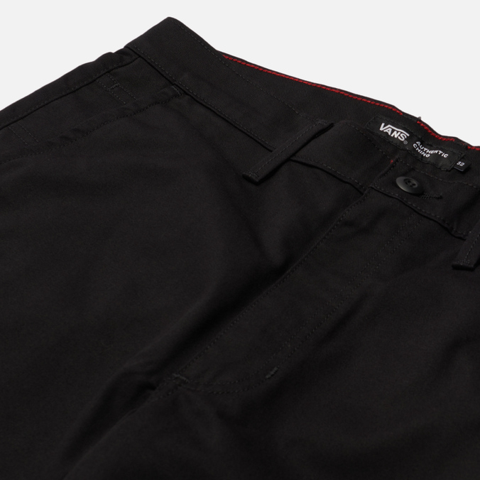 Мужские брюки Vans, цвет чёрный, размер 34 VA5FJBBLK Authentic Chino Loose - фото 2