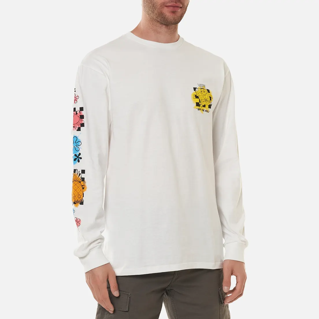 Vans Мужской лонгслив x SpongeBob SquarePants Airbrush