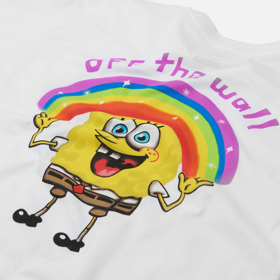 Мужская футболка Vans x SpongeBob SquarePants Imaginaaation White
