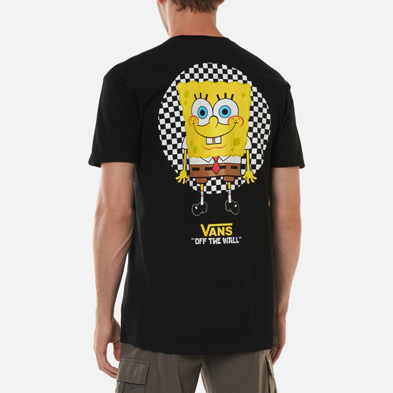 Мужская футболка Vans x SpongeBob SquarePants Spotlight Pocket Black