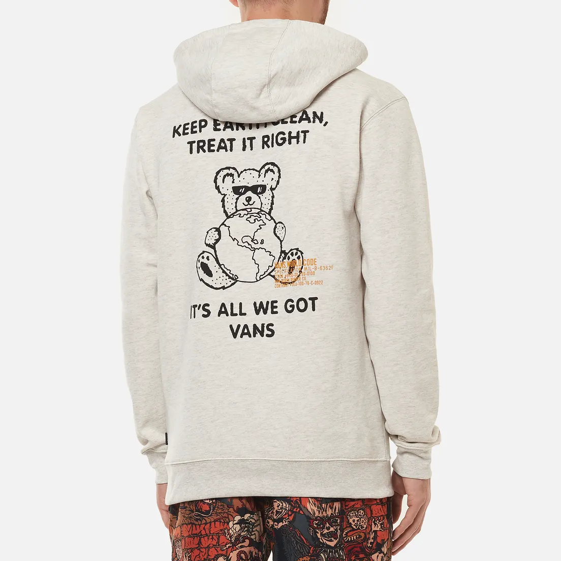 Vans Мужская толстовка World Code Hoodie