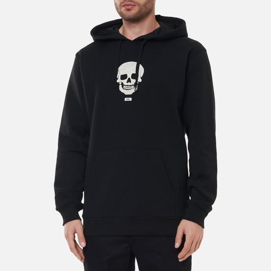 Мужская толстовка Vans Anaheim Needlework Skull Hoodie Black