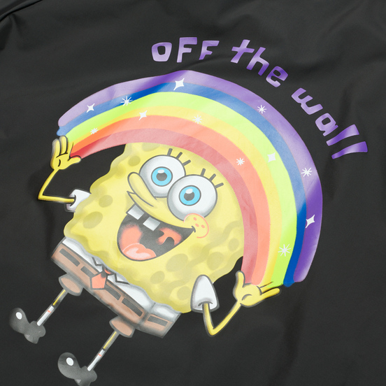 Мужская куртка ветровка Vans x SpongeBob SquarePants Torrey Black