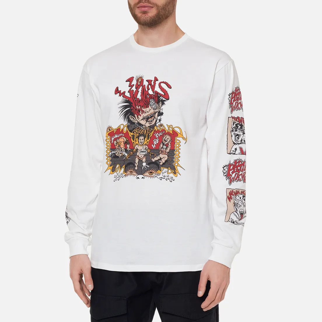 Vans Мужской лонгслив Off The Wall Gallery Dwiky Ka