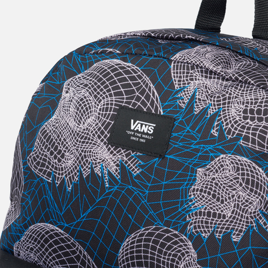Рюкзак Vans Old Skool IIII Wireframe Skull Black/Navy
