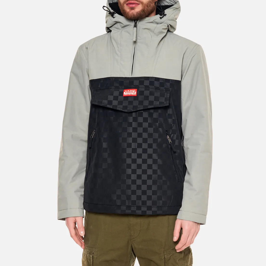 Vans Мужская куртка анорак x Napapijri Embossed Checkerboard Print