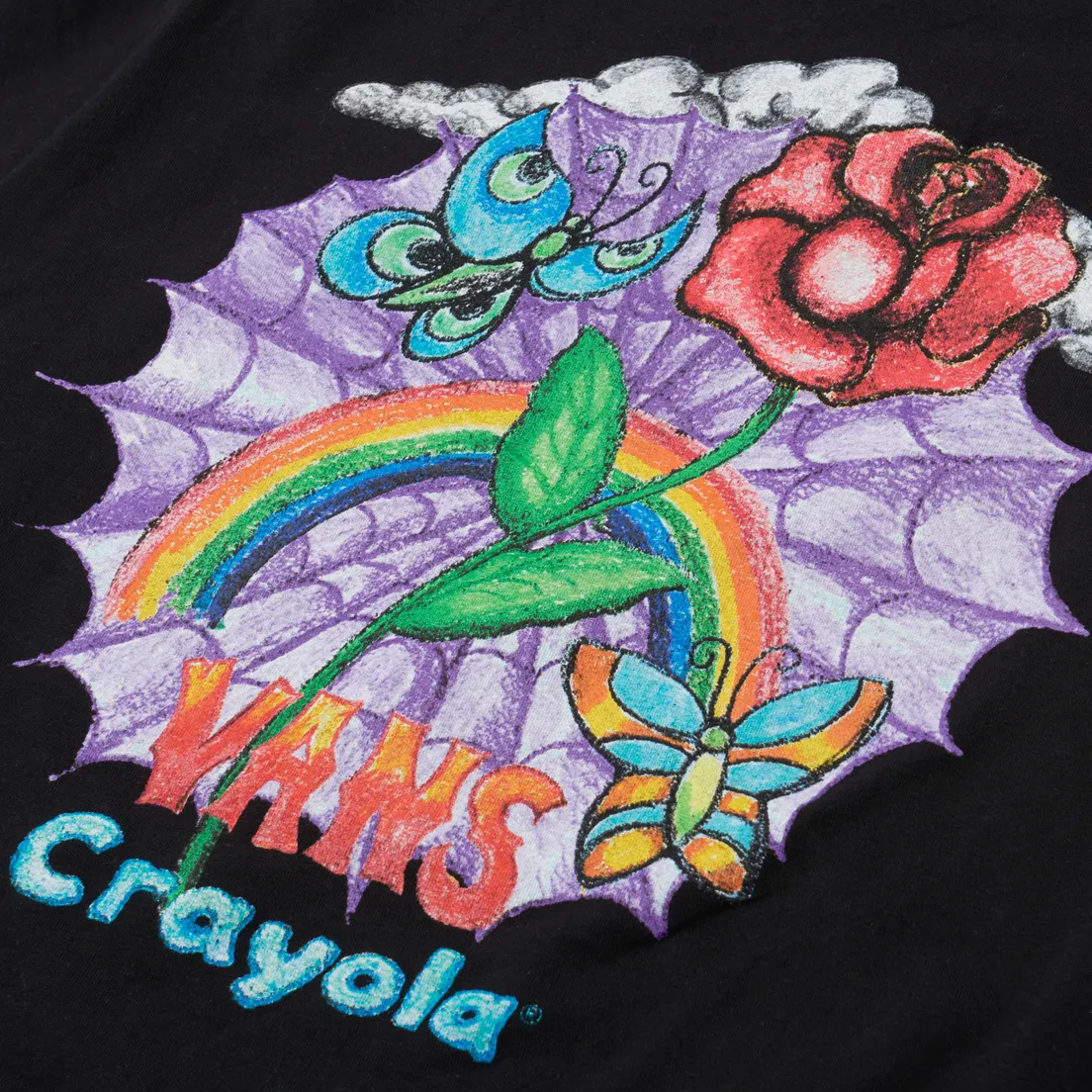 Vans Мужская футболка х Crayola Rainbow