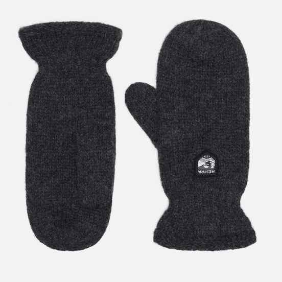 Варежки Hestra Basic Wool Dark Grey