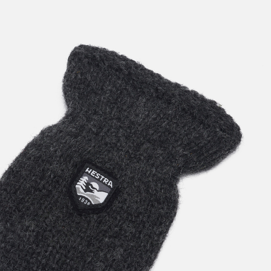 Варежки Hestra Basic Wool Dark Grey