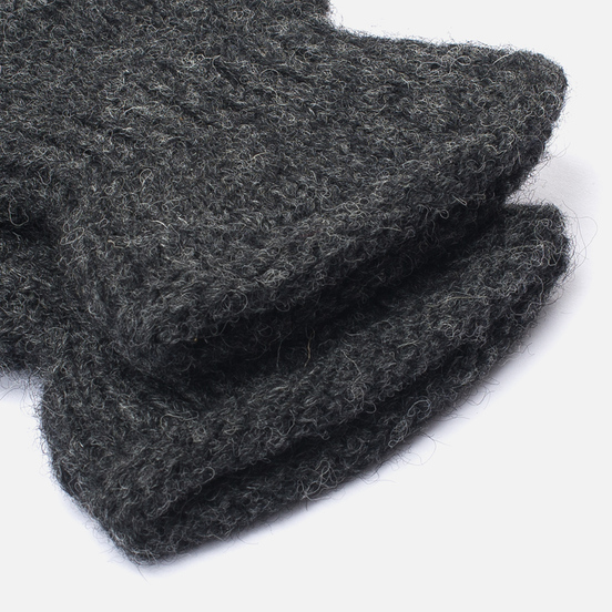 Варежки Hestra Basic Wool Dark Grey