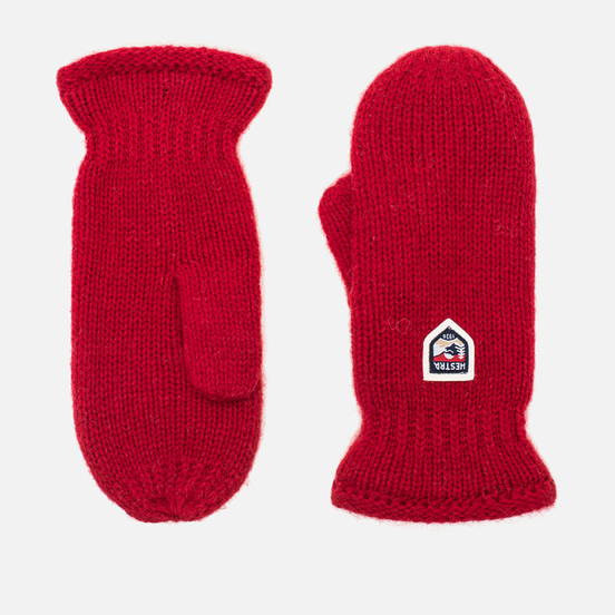 Варежки Hestra Basic Wool Red