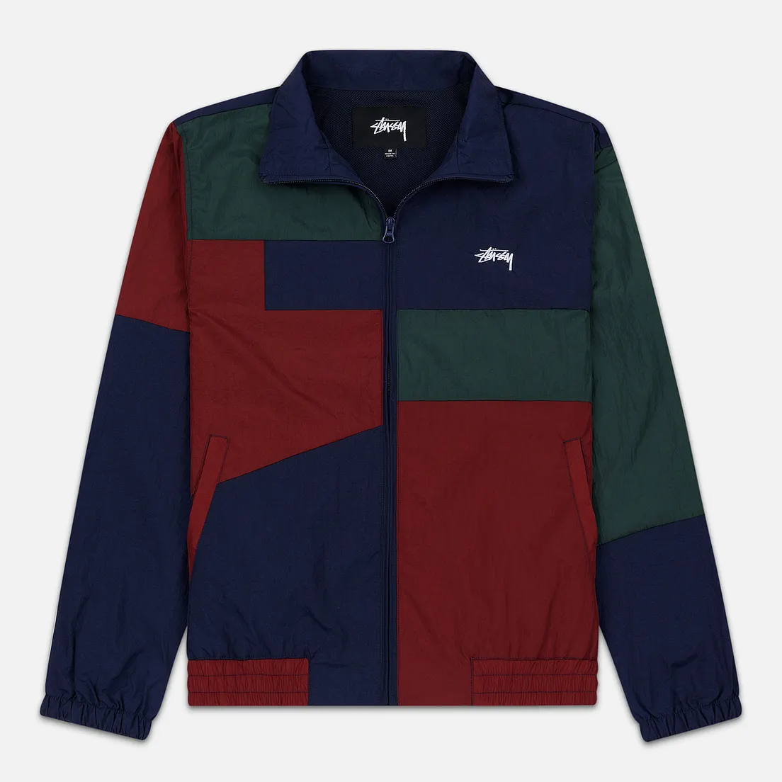 Stussy Мужская куртка ветровка Panel Track